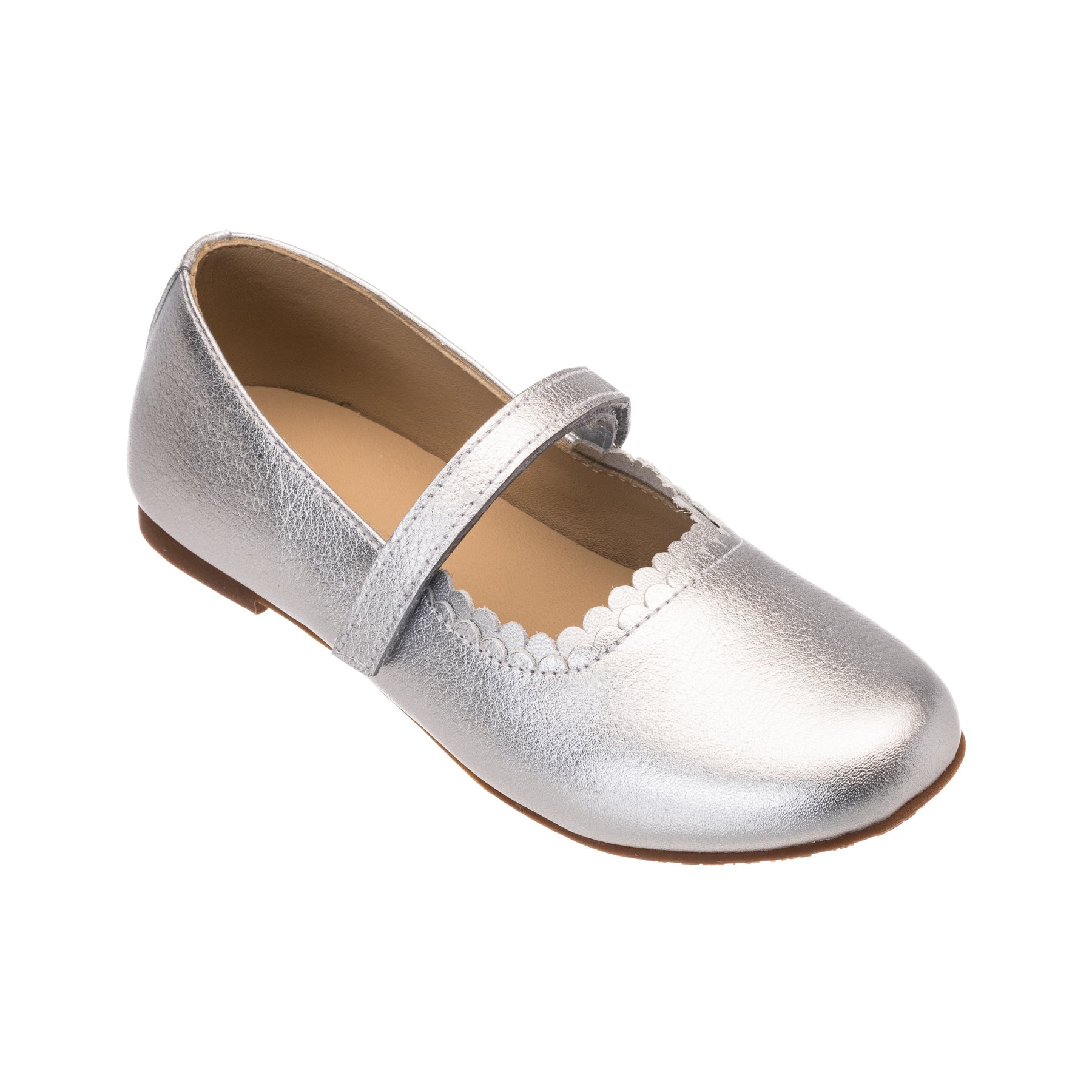 Aria Flat Patent Silver