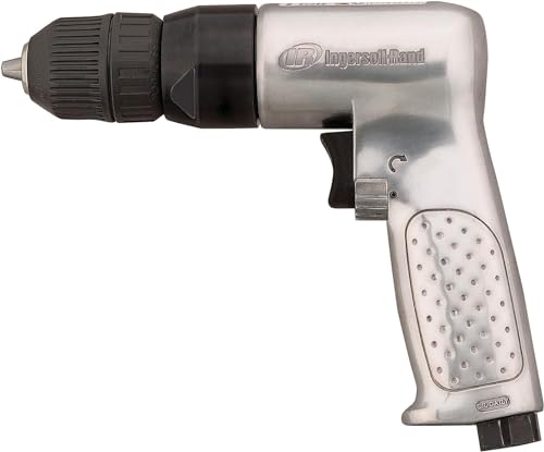 Ingersoll Rand 7802RAKC Heavy Duty 3/8-Inch Reversible Pneumatic Drill With Keyless Chuck