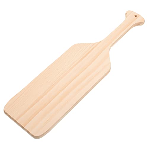 Sewroro Blank Oars Wooden Paddle Wood Boat Dazed and Confused Costume Unfinished Wooden Oar Wood Canoe Paddle Wooden Frat Paddle DIY Painting Wooden