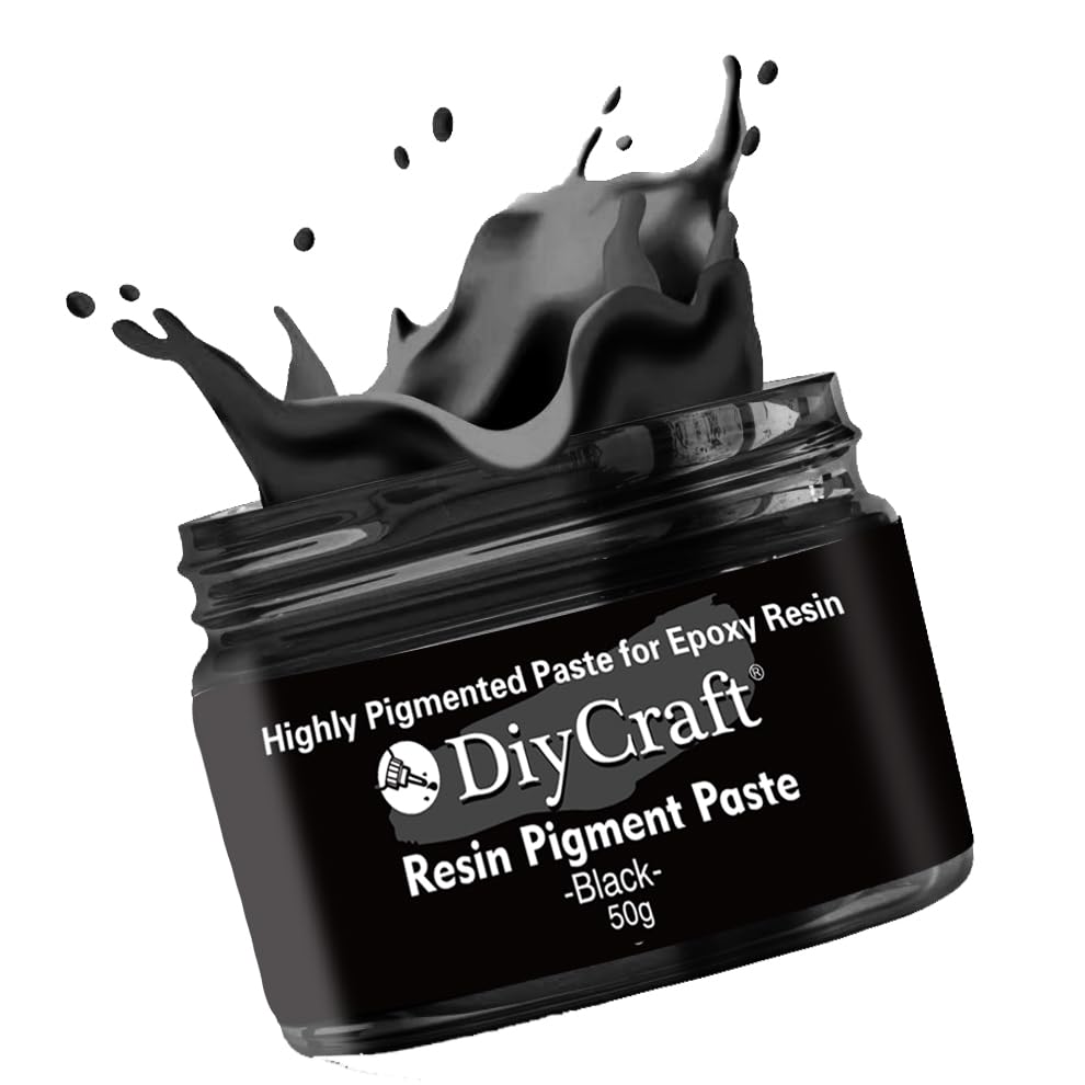 DIYcraft Resin Pigment Paste – Highly Pigmented Paste for Epoxy Resin 50g, Epoxy Resin Supplies for DIY Resin Art Jewelry Making, Concentrated UV