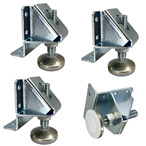 Desunia Super Heavy Duty Leveler Legs w/Lock Nuts – 4 Pack