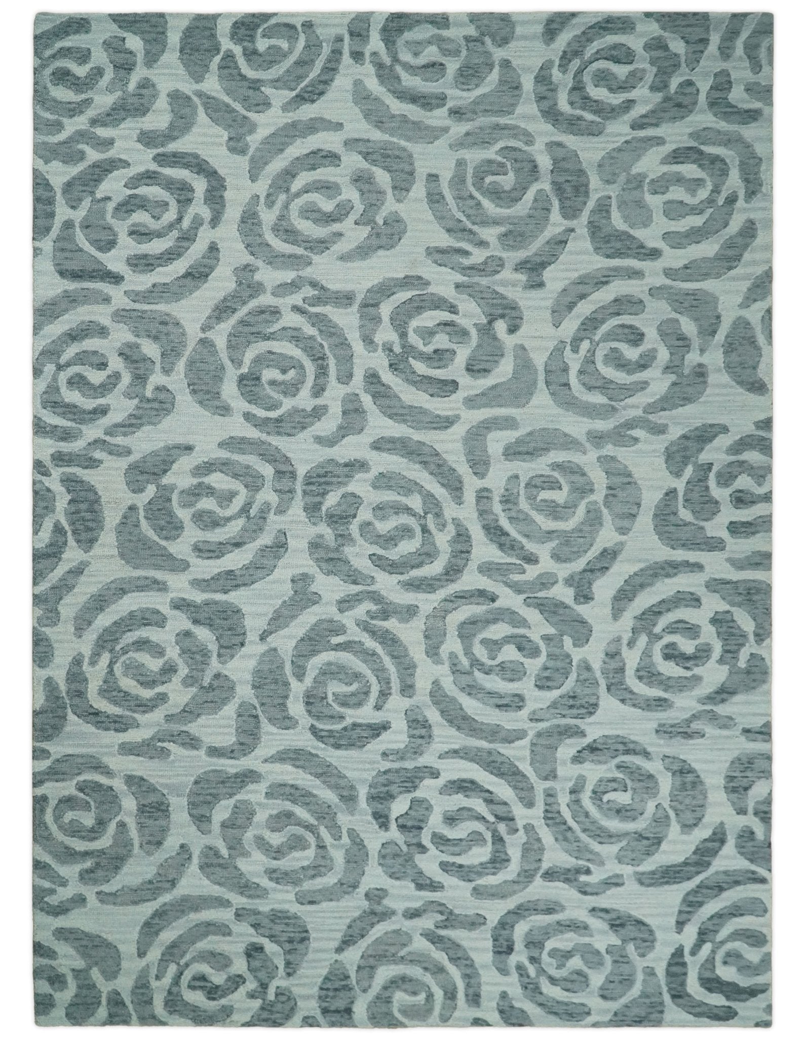 5×8 and 8×11 Handmade Area rug made with fine  Wool Area Rug | TRD6379C