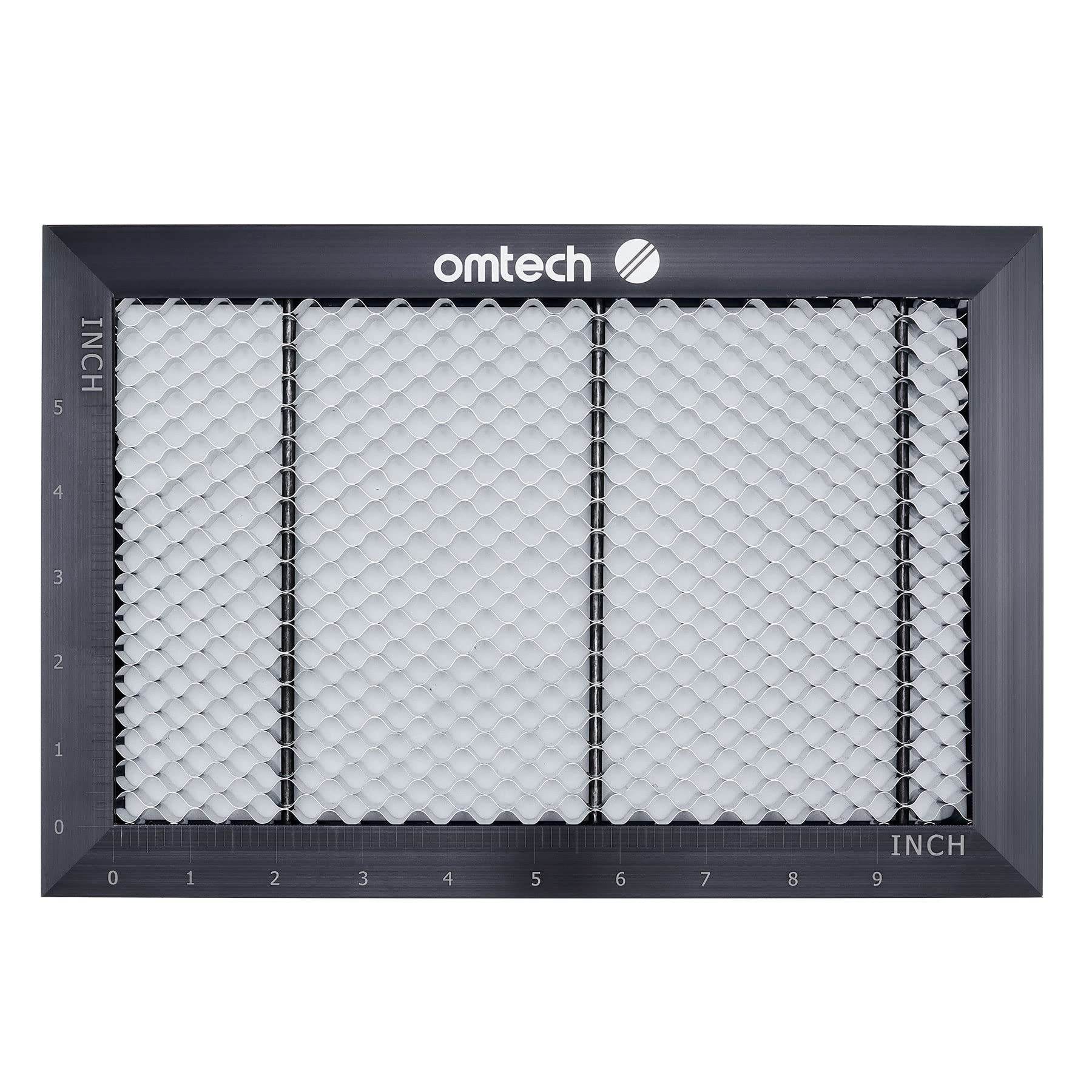 OMTech Honeycomb Laser Bed, 6×10 Inch Metal Honeycomb Working Table for CO2 Laser Engravers and Cutters, Laser Honeycomb Workbed with 0.4″ Holes Inch