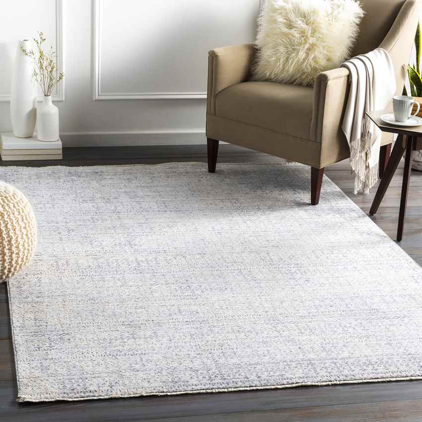 Altena Modern Pale Blue Area Rug