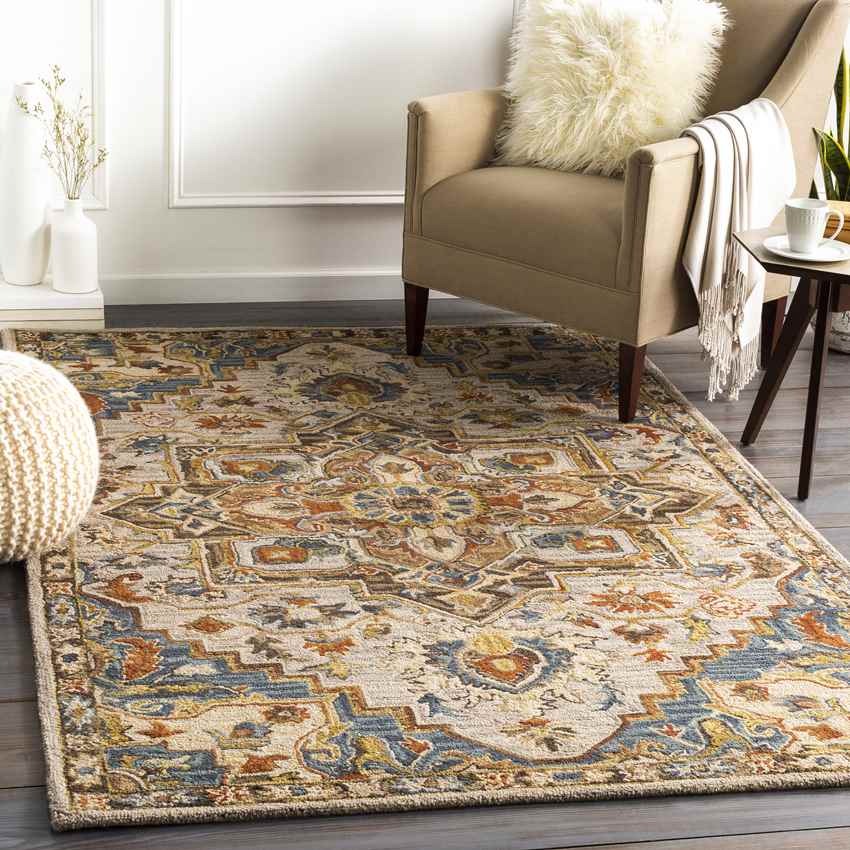 Kraloo Traditional Clay Area Rug