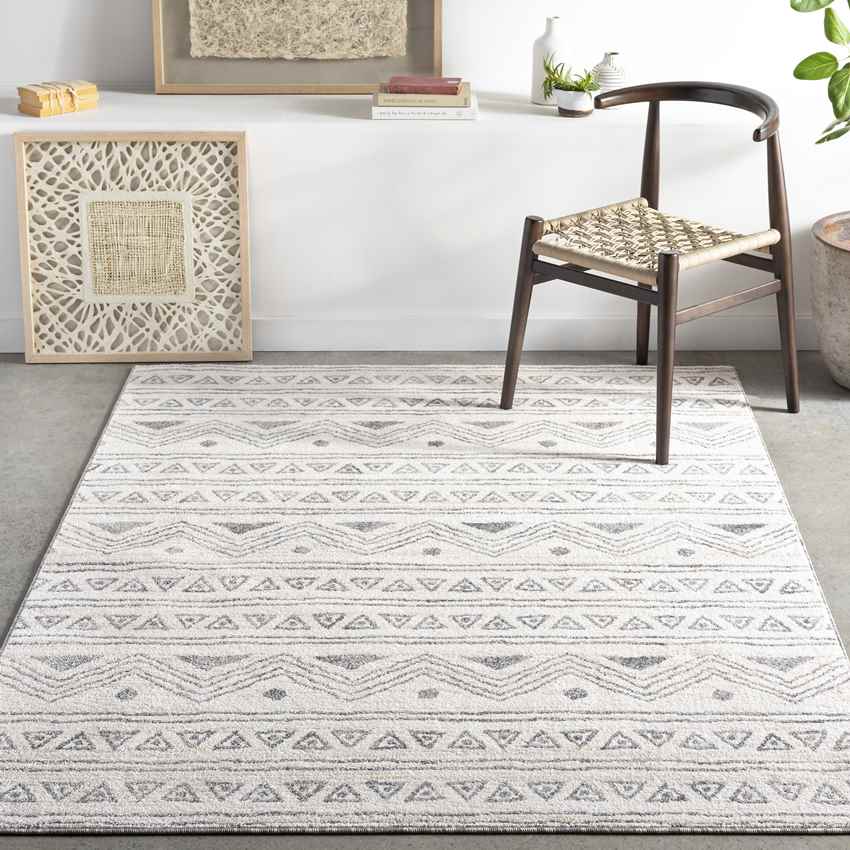 Vorden Global Medium Gray Area Rug