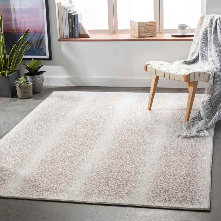 Warken Modern Camel Area Rug