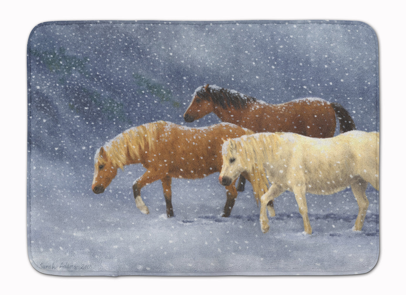 Seeking Shelter Horses Machine Washable Memory Foam Mat ASA2197RUG