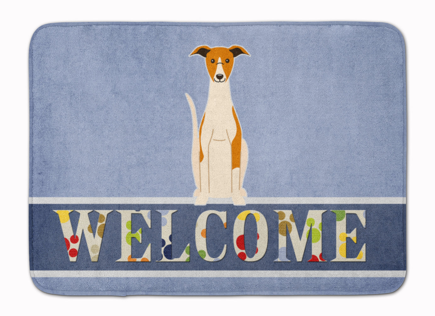 Whippet Welcome Machine Washable Memory Foam Mat BB5680RUG