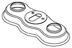 KOHLER K-1087748-G Escutcheon