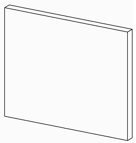 KOHLER K-1216354-D2-1WB Dwr Frt 12X9 W/Screws, Poplin™ Middle 2