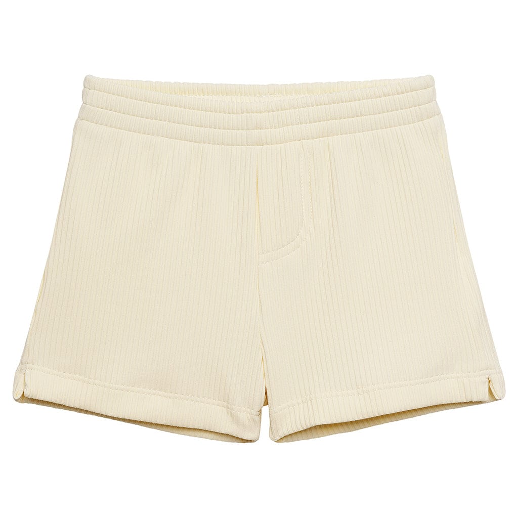 Cream Rib Mini Boardshort