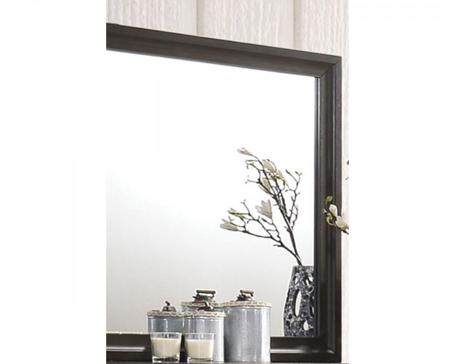 ACME – Soteris Mirror in Antique Gray