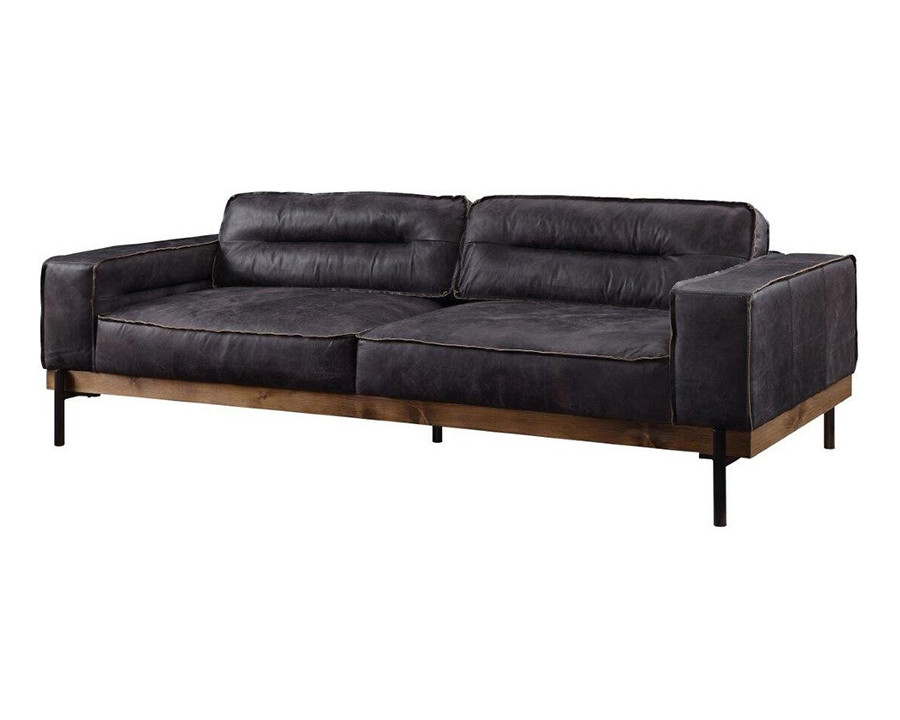 ACME – Silchester Sofa in Antique Ebony