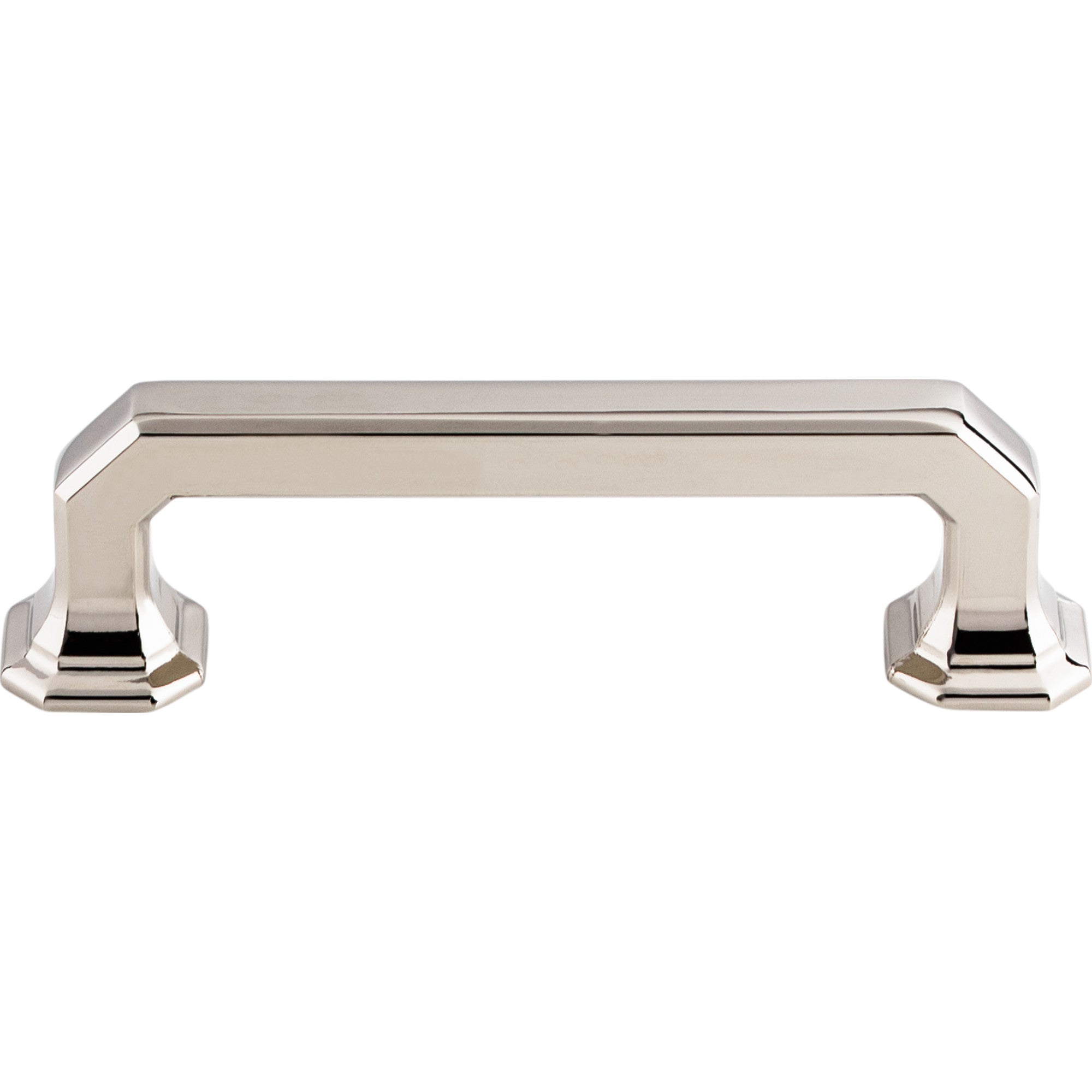 TOP KNOBS TK287PN Emerald 3 3/4″ Center to Center Bar Pull – Polished Nickel