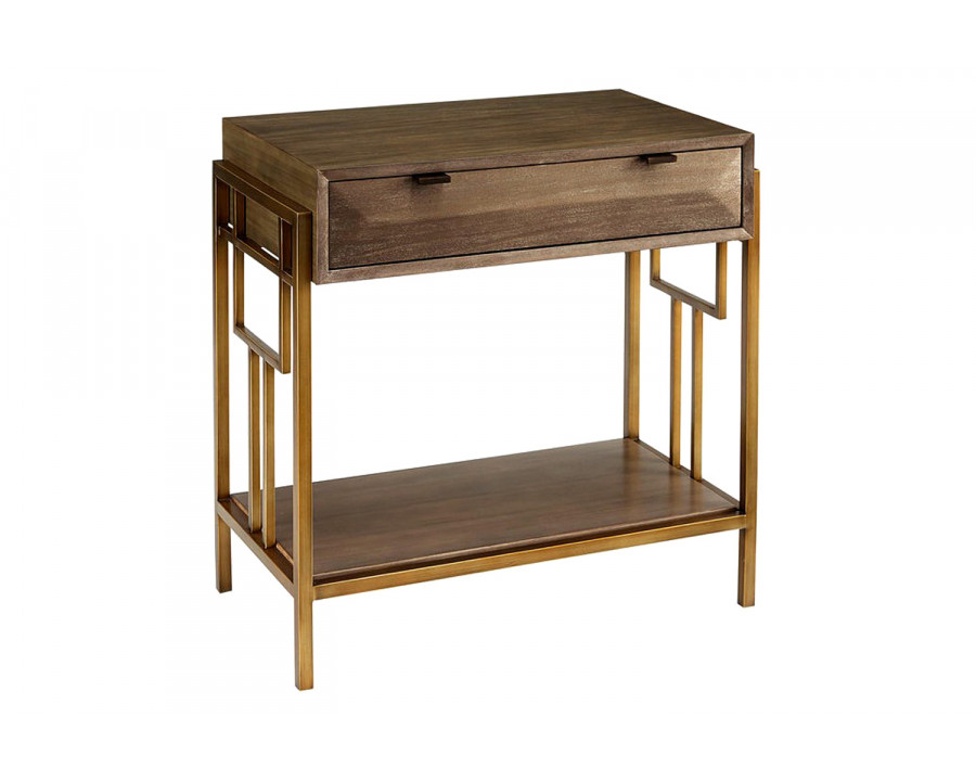 A.R.T. – Furniture Woodwright Ennis Nightstand Champagne