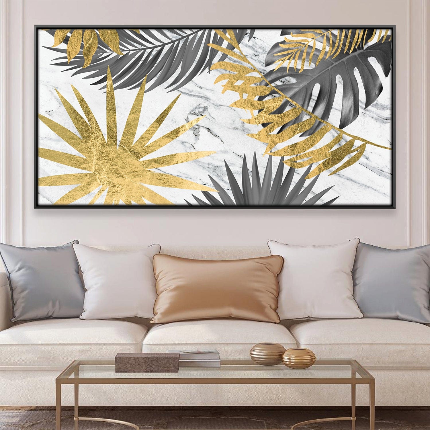 Aurum Foliage Canvas