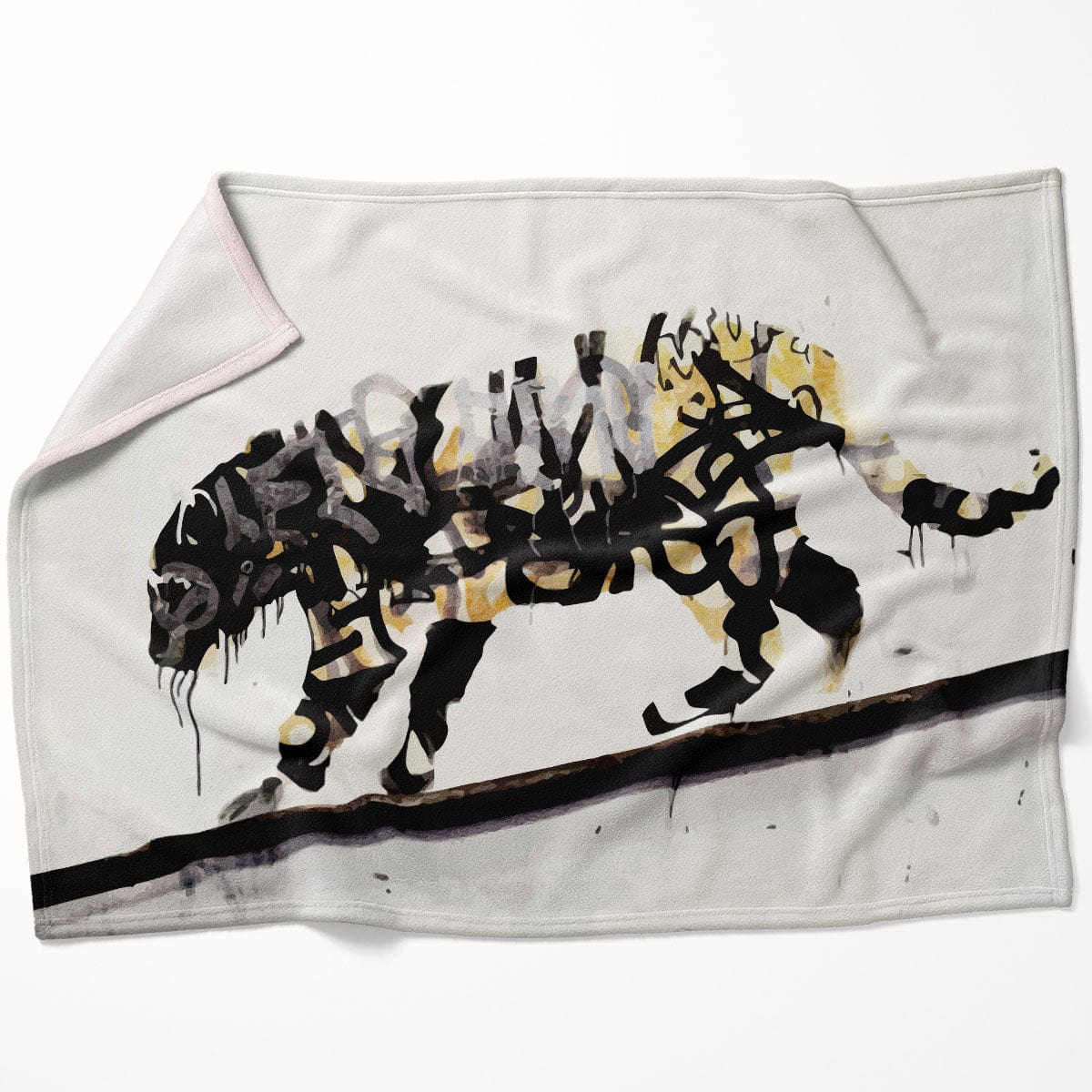 Banksy Tiger Blanket