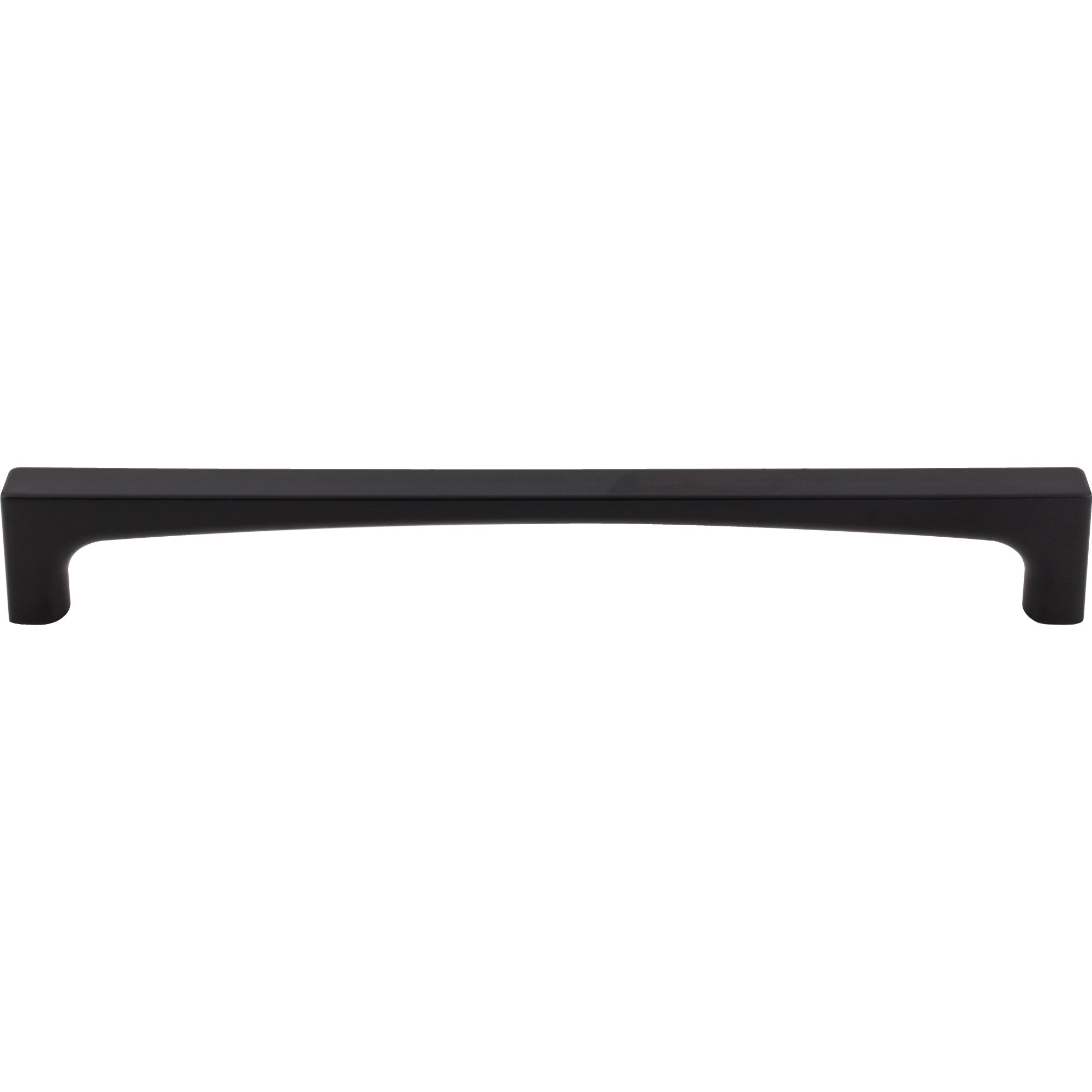 TOP KNOBS TK1018BLK Riverside 12″ Center to Center Appliance Pull – Flat Black