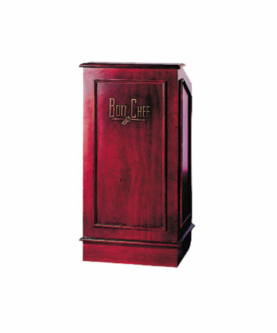 Bon Chef 50230 – Executive Style Podium, 25″W x 48″H x 20″ dia., pickled oak