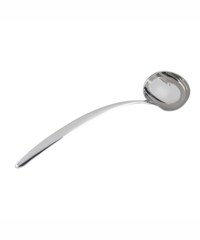 Bon Chef 9456 – Serving Ladle, 6 oz., 15″, hollow cool handle, high polish finish