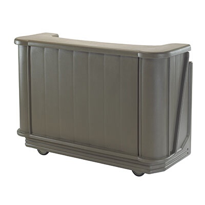 Cambro BAR650194 – Portable Bar, 67″L x 28″W x 47″H, includes 80 lb. ice sink, granite sand