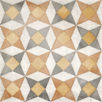 Cardinal FP020 – Domino Tan Mix Tile, 7 7/8 x 7 7/8, Porcelain, Abert, Domino