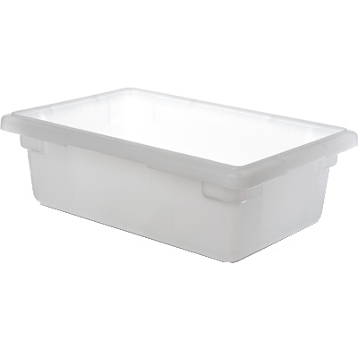 Carlisle 1063102 – Food Storage Box, 3-1/2 gallon, 18″L x 12″W x 6″H, white