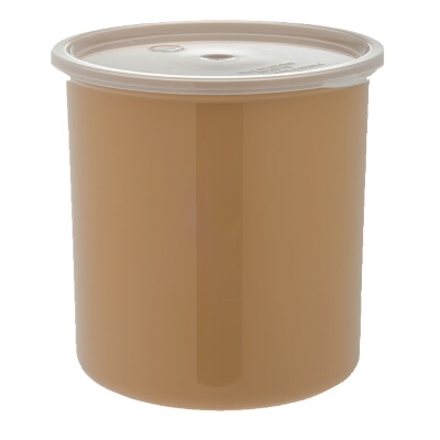 Carlisle 030206 – Classic Crock, 2.7 qt., snap-on lid, high-gloss finish, SAN, beige, (Case of 6)