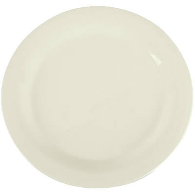 Carlisle 3300242 – Sierrus Dinner Plate, 10-1/2″ dia., narrow rim, melamine, bone, (Case of 12)