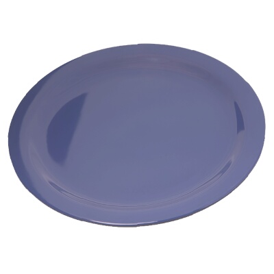 Carlisle 4350014 – Dallas Ware Dinner Plate, 10-1/5″ dia., melamine, blue, (Case of 48)