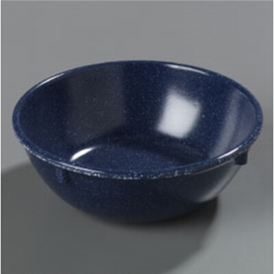 Carlisle 4352835 – Dallas Ware Nappie Bowl, 10 oz., 5″ dia., melamine, café blue, (Case of 48)