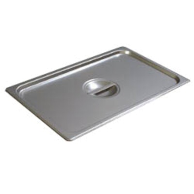 Carlisle 607000C – Steam Table Pan Cover, full-size, solid, lift-off, recessed handle