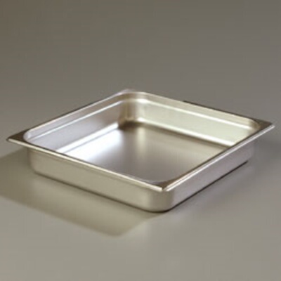 Carlisle 607232 – Steam Table Pan, 2/3-size, 6.5 qt., 2-1/2″ deep, (Case of 6)