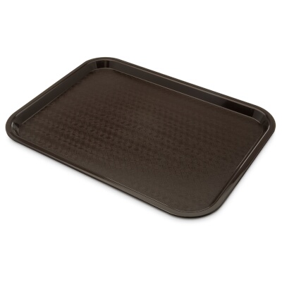 Carlisle CT121669 – Café Tray, 16-5/16″L x 12″W x 11/16″H”, rectangular, chocolate