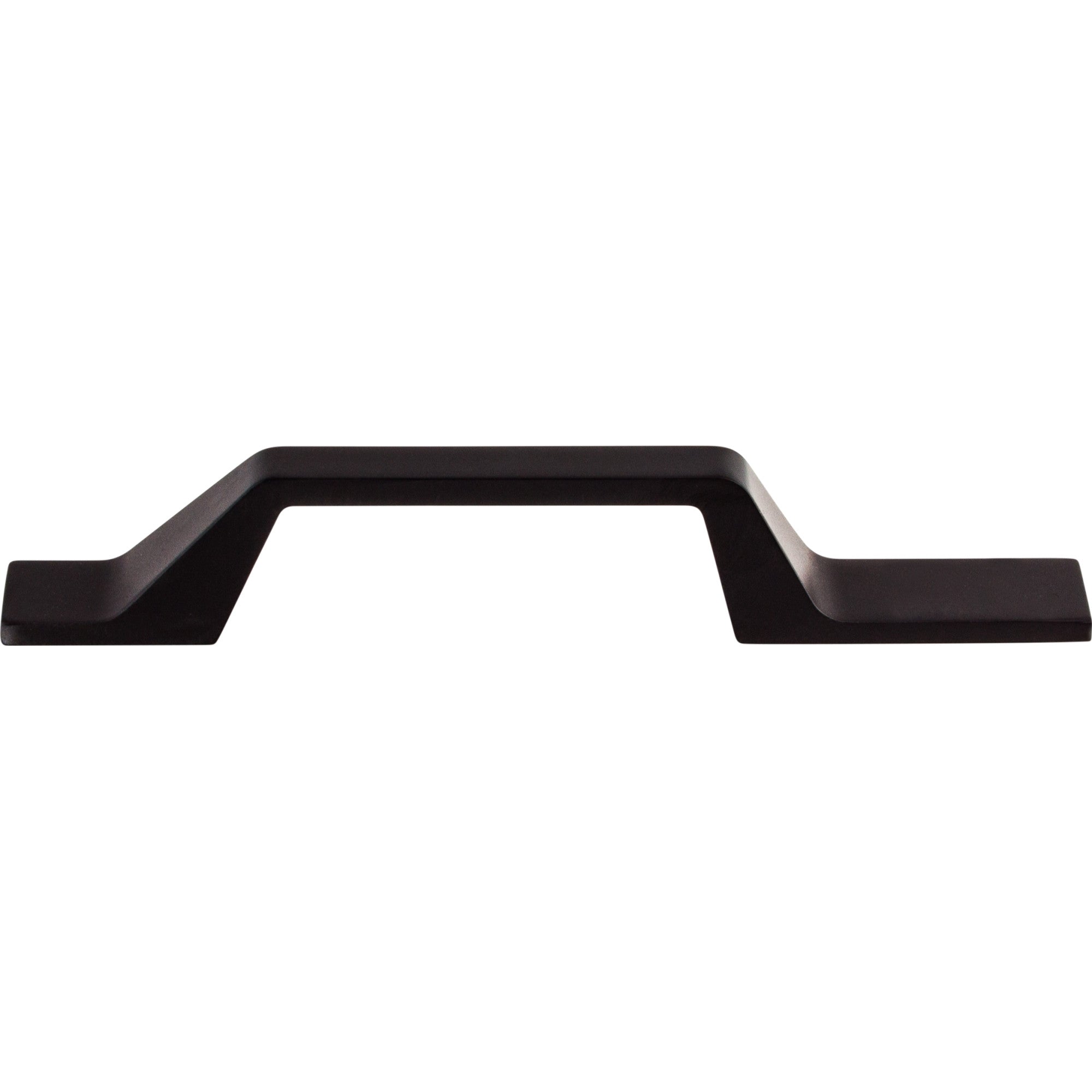 TOP KNOBS TK270BLK Modern Metro Asymmetrical 3 1/2″ Center to Center Bar Pull , Flat Black