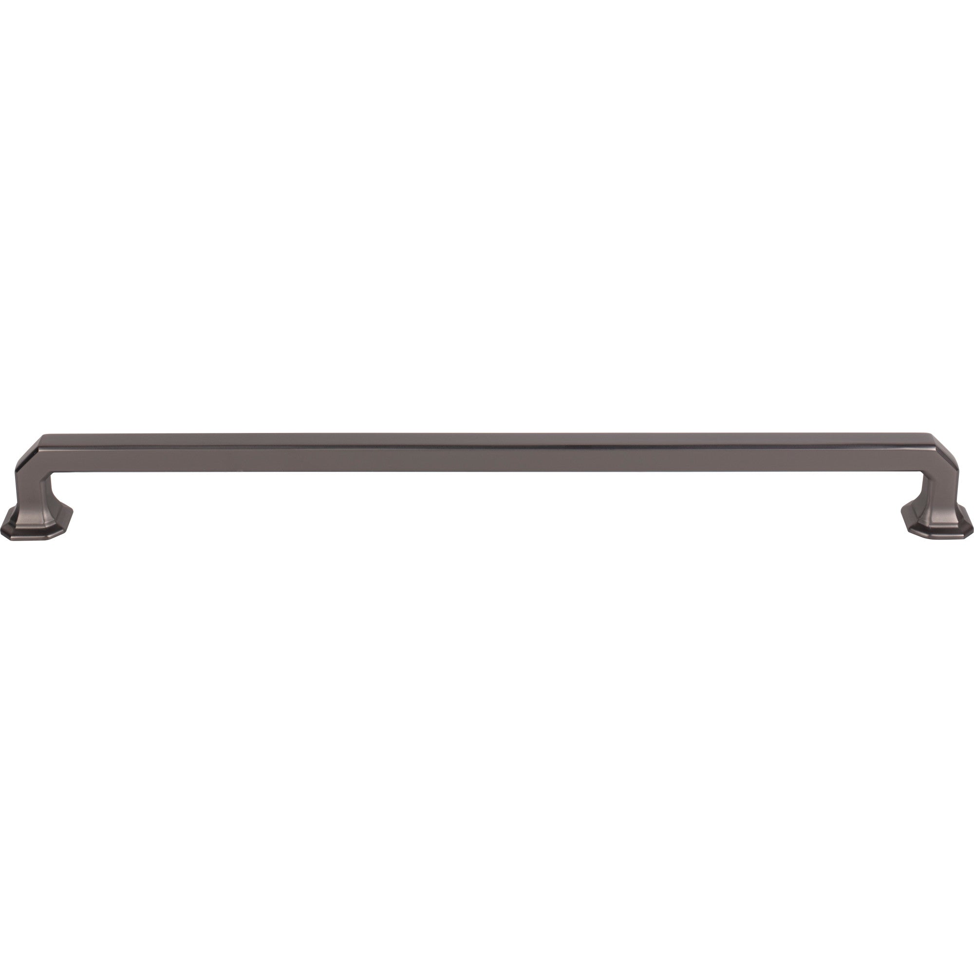 TOP KNOBS TK291AG Emerald 12″ Center to Center Bar Pull – Ash Gray