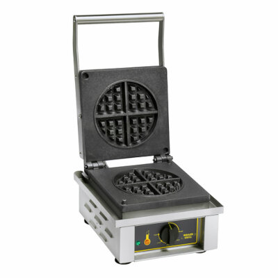 Equipex GES75 – Waffle Baker, electric, single, cast iron plates, “Round” plate pattern, 208-240V