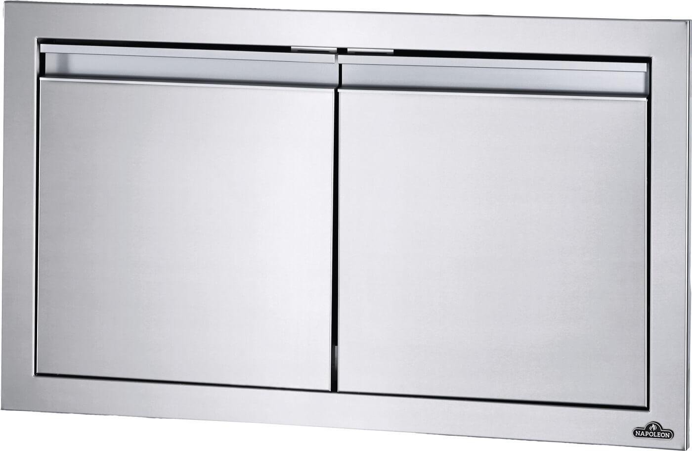 30 x 16 inch Small Double Door, Stainless Steel