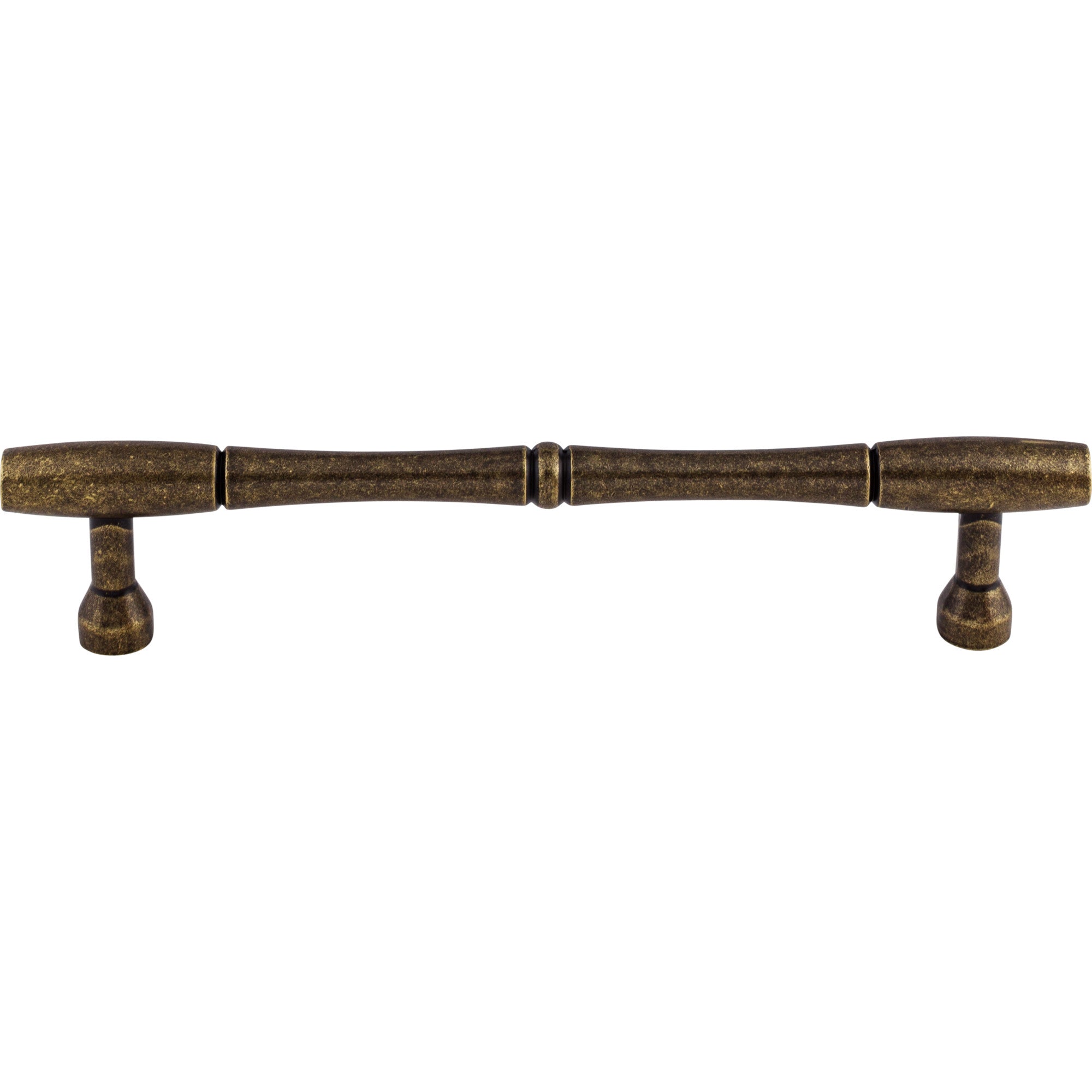 TOP KNOBS M726-7 Nouveau Bamboo 7″ Center to Center Bar Pull – German Bronze