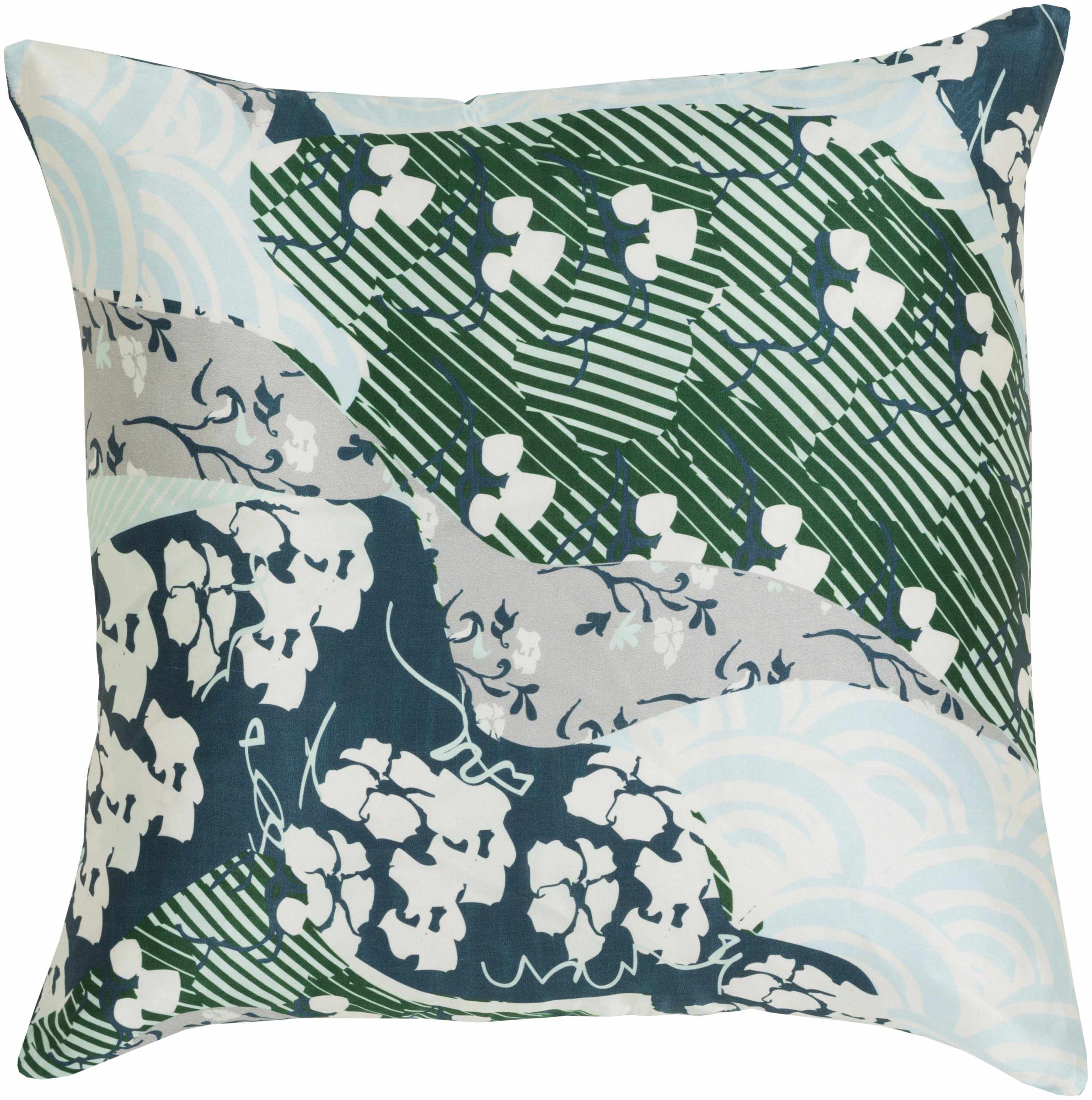 Herve Dark Green Pillow Cover