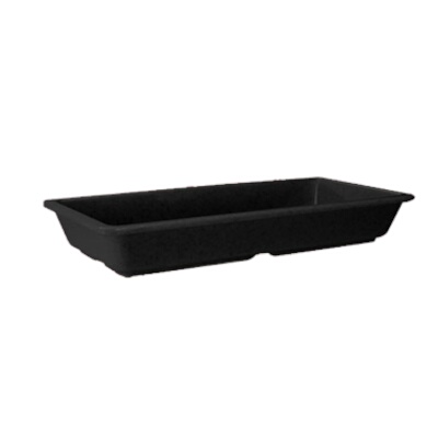 GET ML-121-BK – Milano Entree Dish, 16 oz., 9-1/4″ x 4-3/4″, black, (Case of 12)