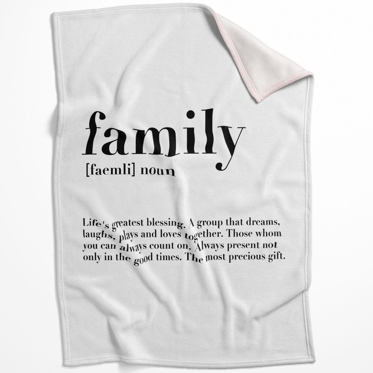 Home Family Love B Blanket