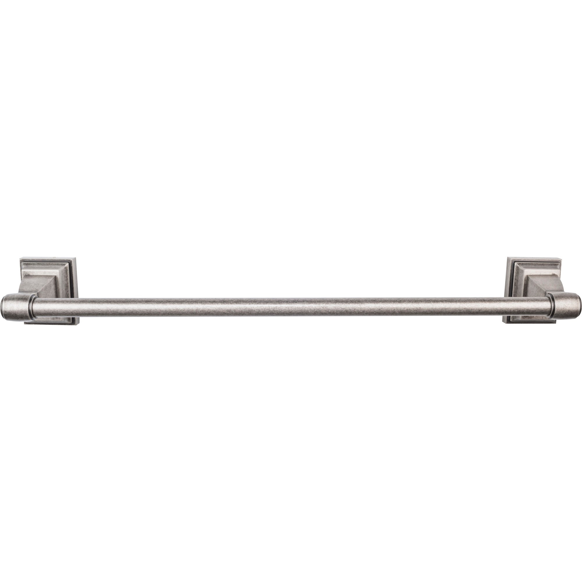 TOP KNOBS STK6AP TOP BATH (R) Stratton Bath Single 20″ Wall Mounted Towel Bar – Antique Pewter