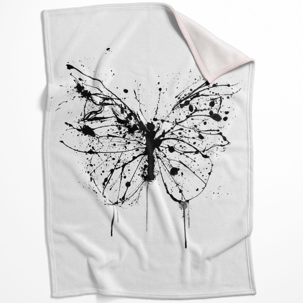 Inked Butterfly Blanket