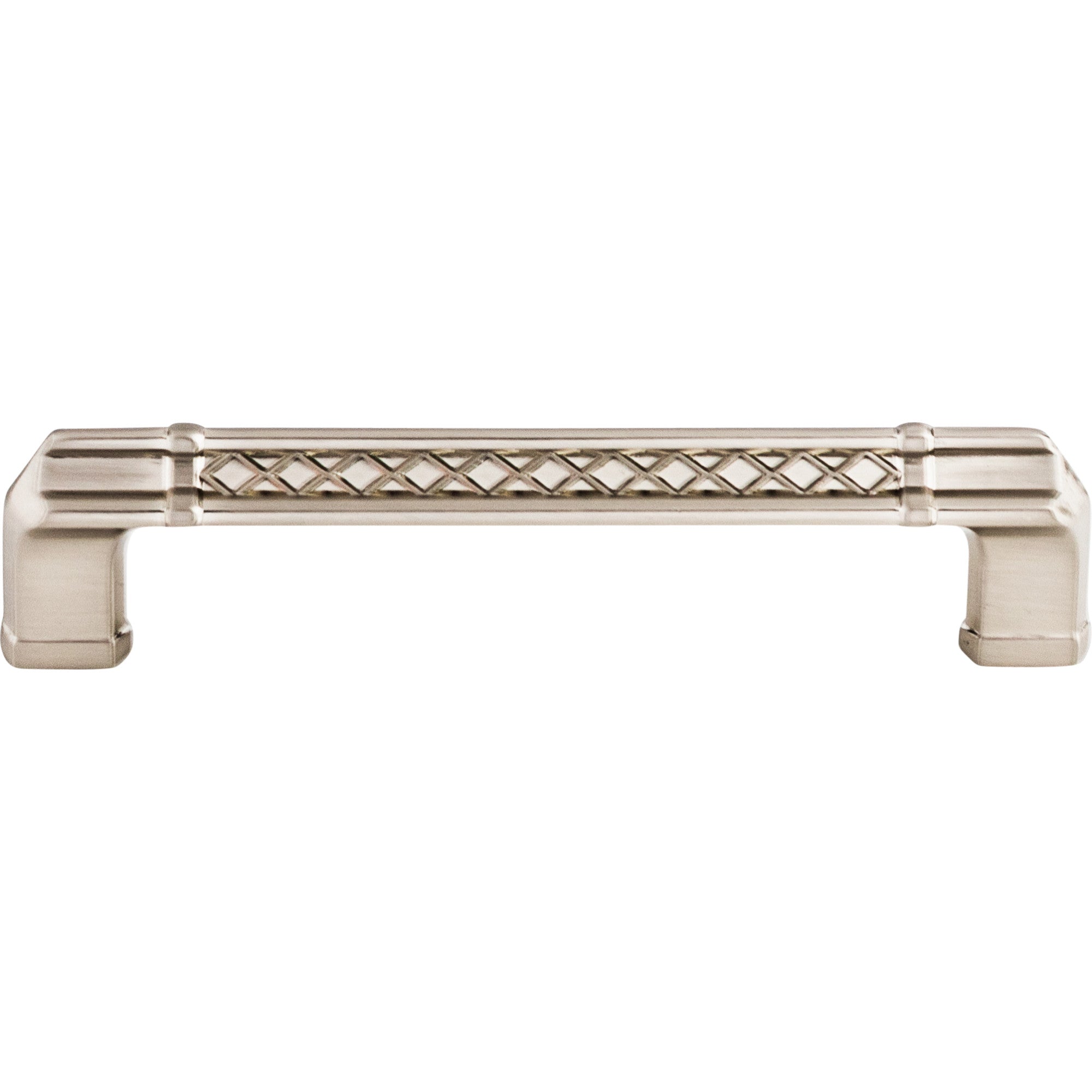 TOP KNOBS TK206BSN Tower Bridge 5″ Center to Center Bar Pull – Brushed Satin Nickel