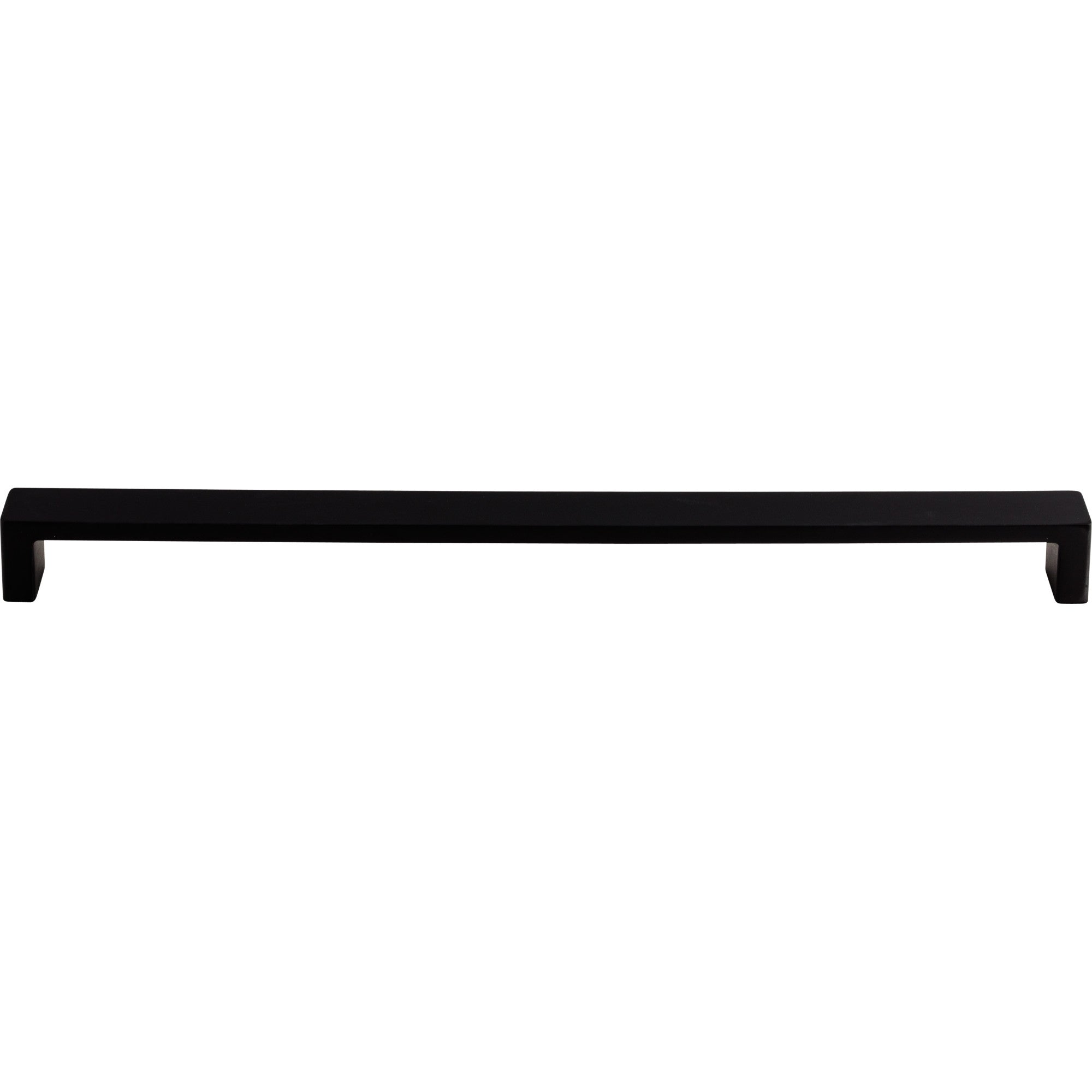 TOP KNOBS TK253BLK Modern Metro 12″ Center to Center Bar Pull – Flat Black