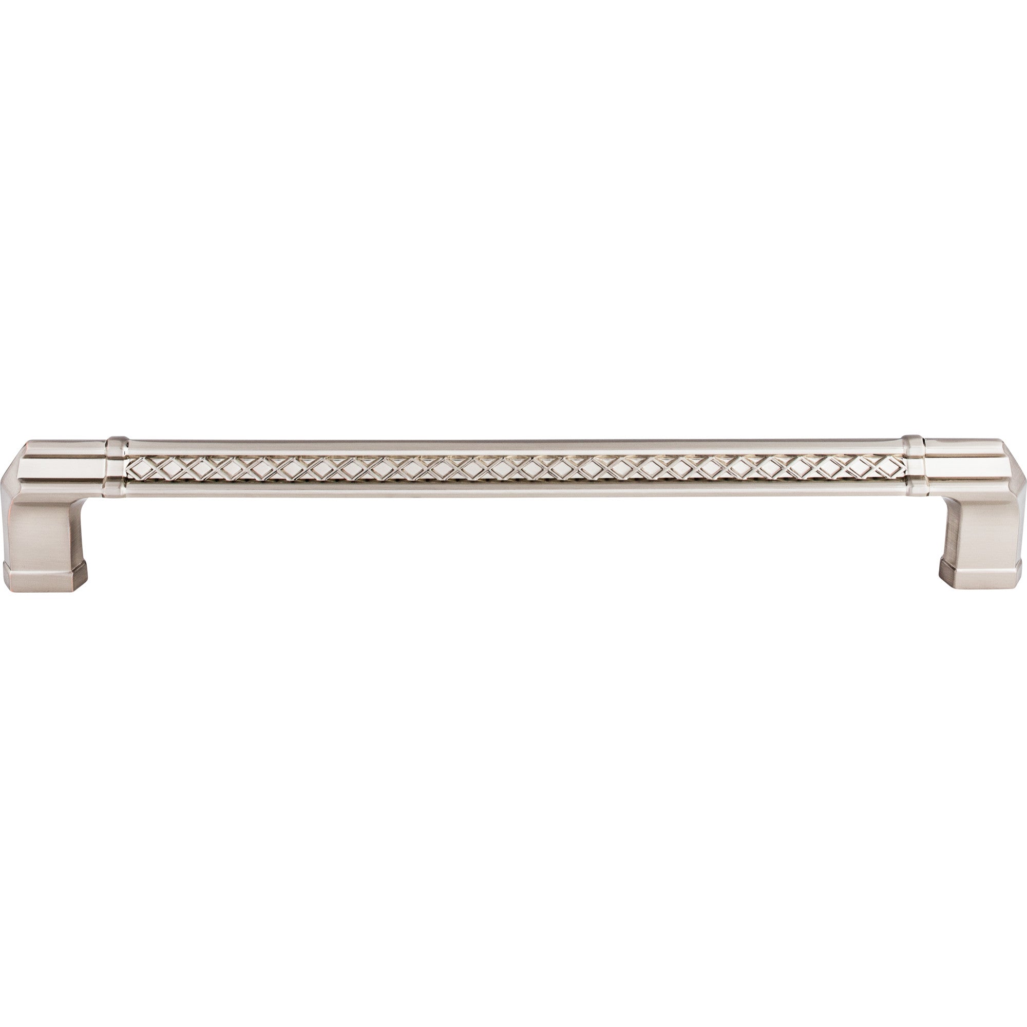 TOP KNOBS TK208BSN Tower Bridge 12″ Center to Center Appliance Pull – Brushed Satin Nickel