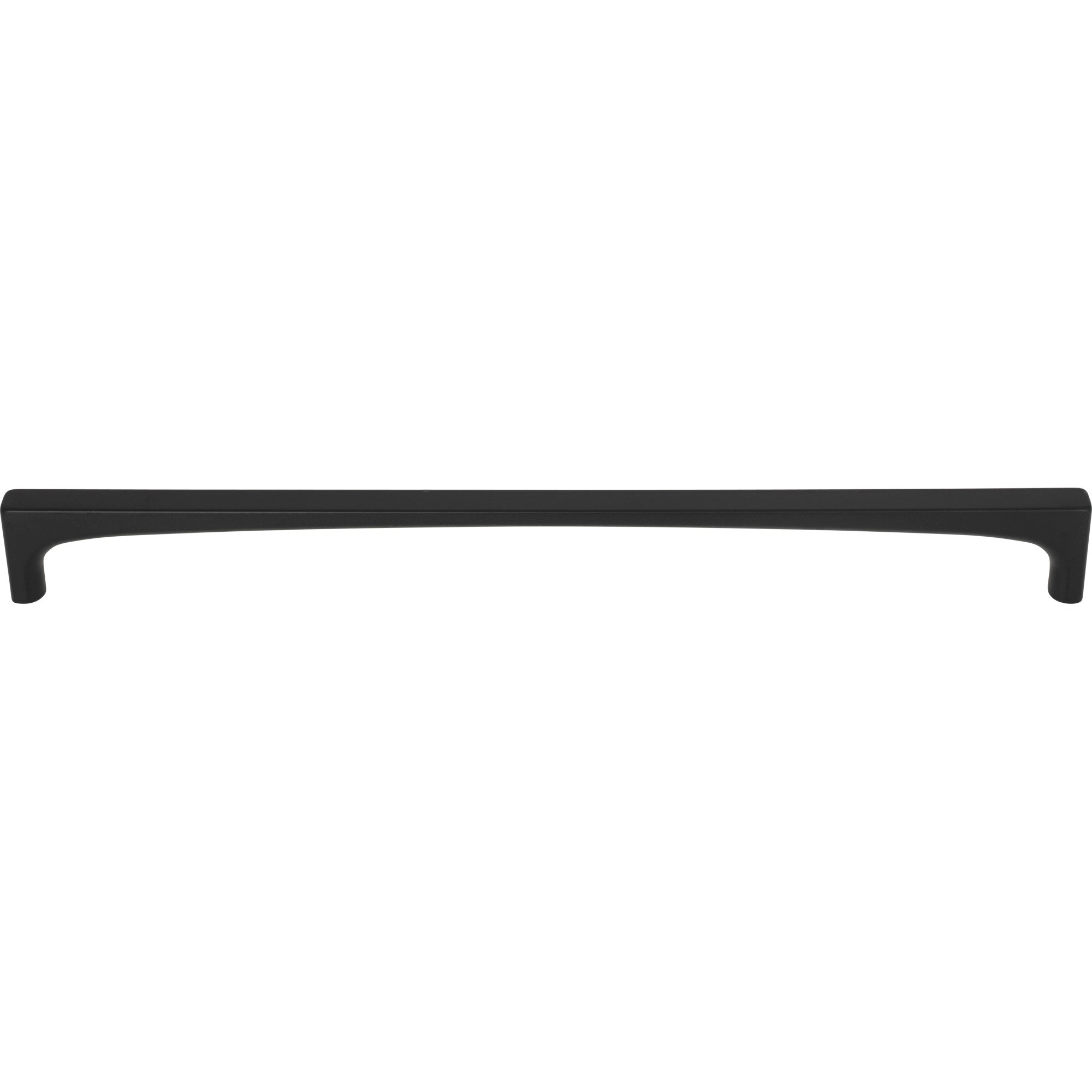 TOP KNOBS TK1017BLK Riverside 12″ Center to Center Bar Pull – Flat Black