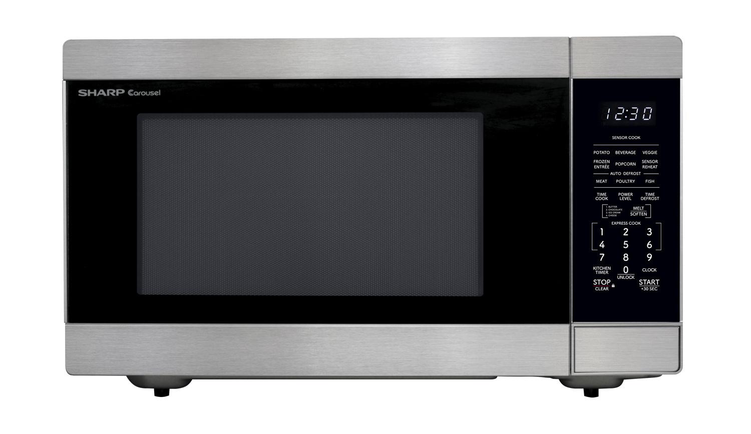 Sharp 2.2 cu. ft. 1200W Stainless Steel Countertop Microwave Oven